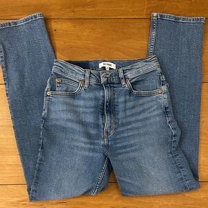 RE/DONE Classic Indigo Straight Jeans